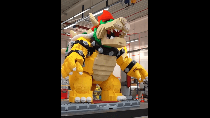 レゴで作った巨大クッパ
